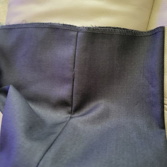 DaVinci OMO Men's Dress Pants Model Paris Size 38W Raw Hem New with Tags - Picture 7 of 7